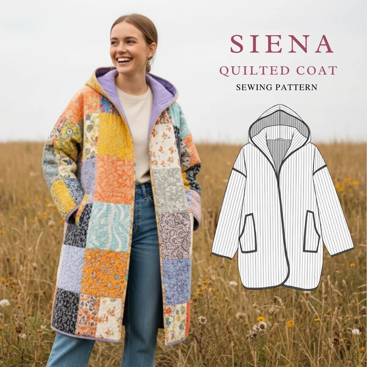 Siena Quilt Coat view 7